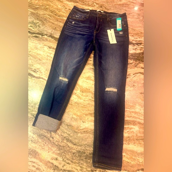 VIGOSS Thompson Tomboy Jeans - Indigo - Size 12 - Picture 2 of 5